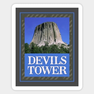 Devils Tower Wyoming Magnet